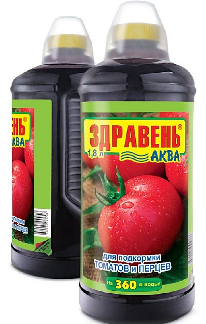 Удобрение Здравень АКВА для томатов и перцев